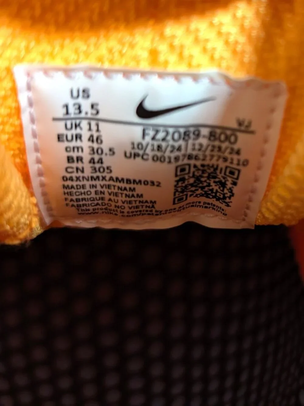 Nike Air Max Craze Laser Orange FZ2089-800 Men's 12 / Women's 13.5 Y2K Retro